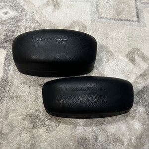 Salvatore Ferragamo Elegant Black Eyewear Cases 2